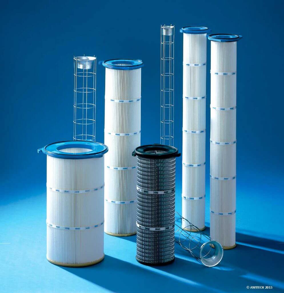 Ensemble de filtres, pièces détachées et consommables AWITECH pour le traitement de l'air