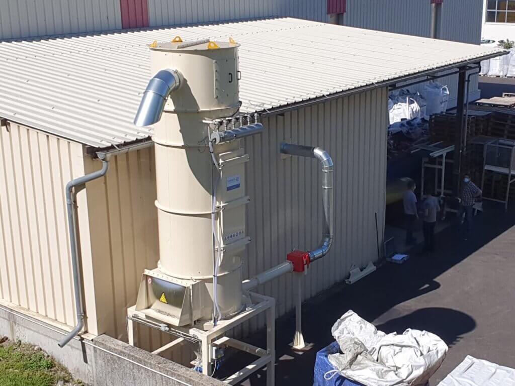 Equipement de traitement de l'air en extérieur pour l'industrie de la métallurgie Awitech