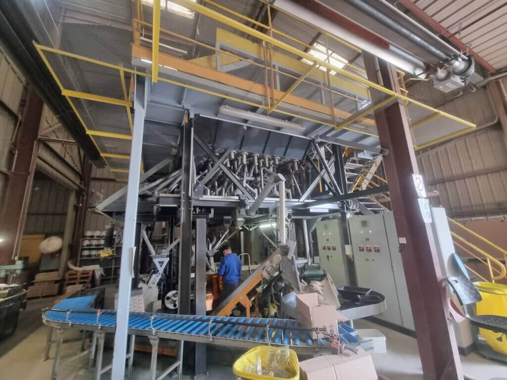 Installation de captage, d'aspiration et de filtration de poussières fines de silice réalisée par Awitech