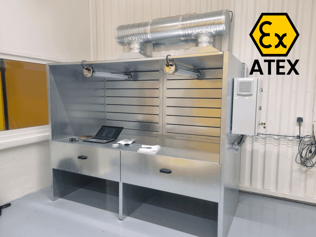 Poste d'apiration de fumée pour zone Atex